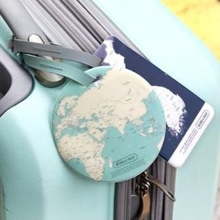 Full House Map Luggage Tag