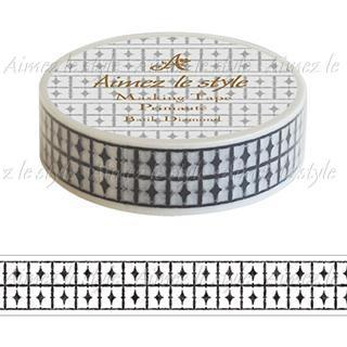 Aimez le style Aimez le style Masking Tape Primaute Regular Batik Diamond
