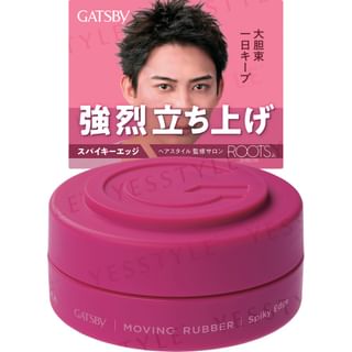 Mandom - Gatsby Moving Rubber N Spiky Edge Pink - 80g