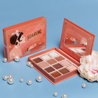 The Roaring 20's 12 Color Eyeshadow Palette - Soubrette Soubrette - 14g