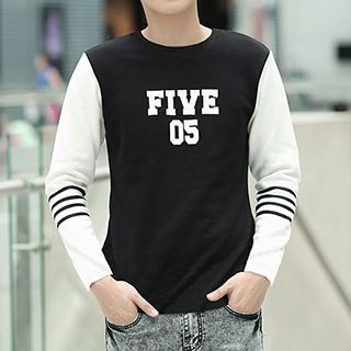 Hyung Lettering Long-Sleeve T-Shirt