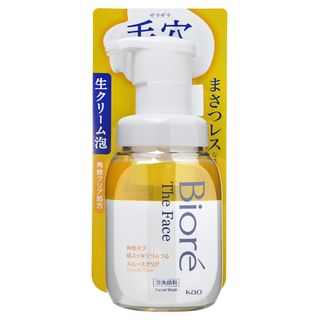 Kao - Biore The Face Foam Facial Cleanser Smooth Clear 200Ml