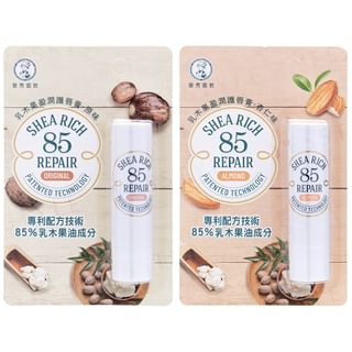 Rohto Mentholatum - Shea Rich 85 Repair - 3.8g - Almond