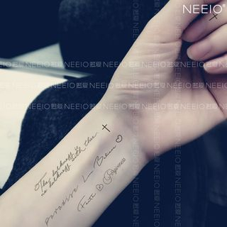 Neeio Waterproof Temporary Tattoo 1 sheet