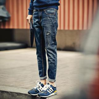 MRCYC Distressed Slim-Fit Jeans