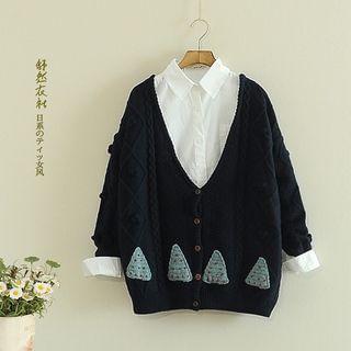 Storyland Cable-Knit Cardigan