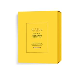 d'Alba - White Truffle Serum & Cream Modeling Mask Set Nutritive & Hydrating 66g x 4 Sets