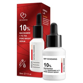 My Scheming - 10% Niacinamide + 1% Tranexamic Acid Pore Bright Serum 30Ml