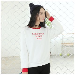 Sens Collection Lettering Pullover