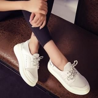 Pangmama Lace-Up Sneakers