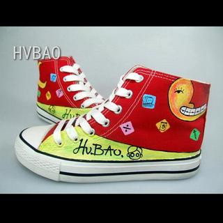 HVBAO High-Top Canvas Sneakers