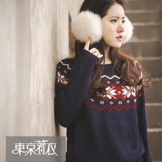 Tokyo Fashion Nordic-Pattern Sweater