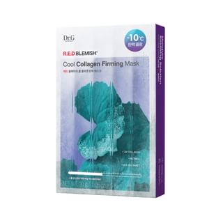 Dr.G - R.E.D Blemish Cool Collagen Firming Mask Set 30g x 5 sheets