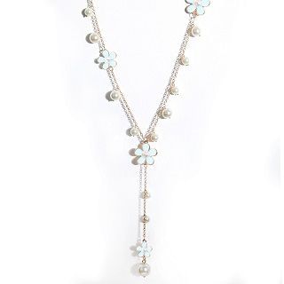 Goldmill Rosette Beaded Necklace