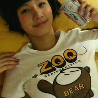  BEAR Print Tee Shirt