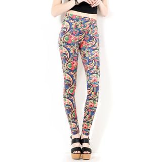 YesStyle Z Floral Paisely Print Leggings