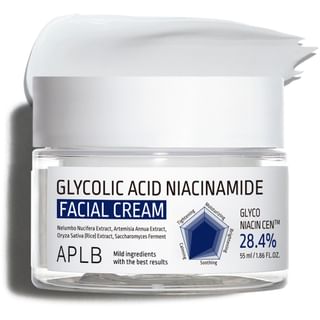 Aplb - Glycolic Acid Niacinamide Facial Cream 55Ml