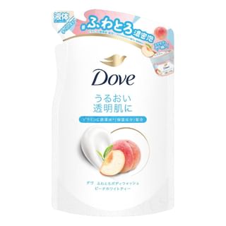 Dove Japan - Fluffy & Creamy Body Wash Peach White Tea Refill 340g