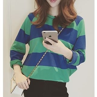 DreamyShow Long-Sleeve Striped T-Shirt