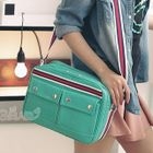 Dual-Pocket Crossbody Bag