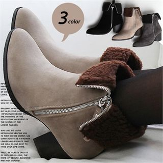Reneve Fold-Over Ankle Boots