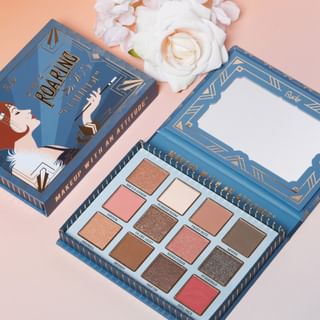 The Roaring 20's 12 Color Eyeshadow Palette - Chanteuse Chanteuse - 14g