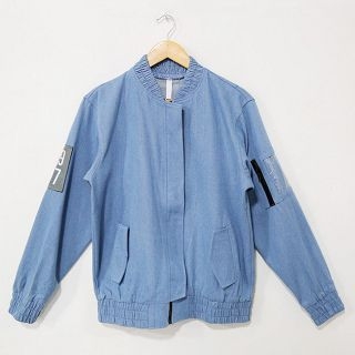 Mr. Cai Applique Denim Jacket