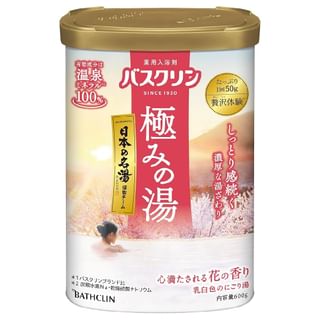 Bathclin - Kiwami No Yu Hot Spring Bath Salt Satisfy Your Heart Flower - 600G