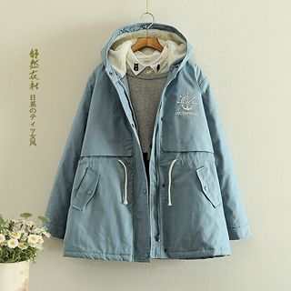 Storyland Embroidered Hooded Parka