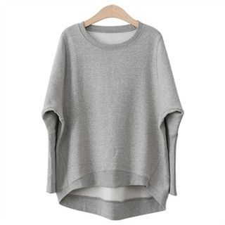 PEPER Dolman-Sleeve Brushed Fleece Sweatshirt