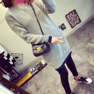 Lucy Girl Long-Sleeve Knit Dress