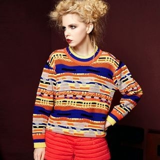 ELF SACK Patterned Sweater