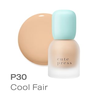 Cute Press - Hybrid Brightening Foundation Spf 50 Pa++++ P30 Cool Fair