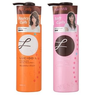 Mandom - Lucido-L Designing Pump Hair Milk - Soft Curls - 200ml