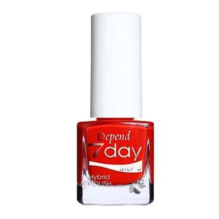 Depend Cosmetic - 7day Hybrid Polish 7221 Red Make Me Smile 5ml