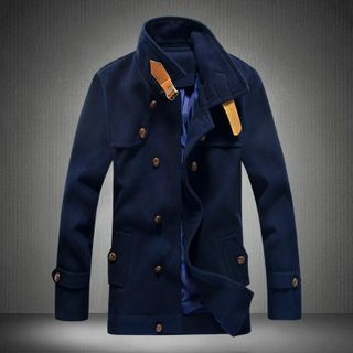 Bay Go Mall Double-Breasted Jacket