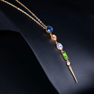 LoveGem Crystal Long Necklace