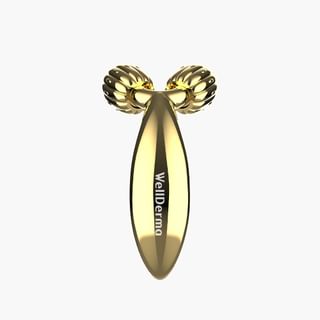 Wellderma - Face Lifting Compact Roller - 2 Colors Gold