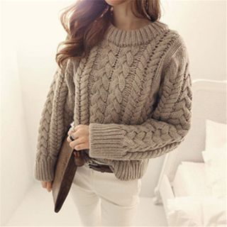 FR Cable Knit Sweater