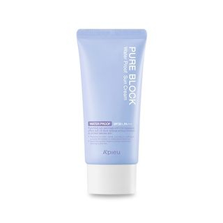 A'PIEU - Pure Block Natural Water-Proof Sun Cream SPF 50+ PA+++ 50ml New Version 50ml