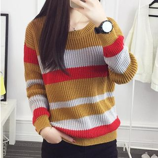 Sienne Striepd Sweater