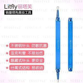 Litfly Double Ended Blackhead Remover (Blue) 1 pc