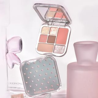 Gogo Tales - Handy Girlish Heart 7-Color Eyeshadow Palette - 4 Types #G04