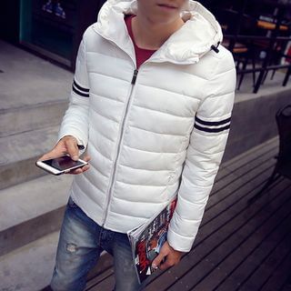 Bestrooy Lettering Padded Jacket