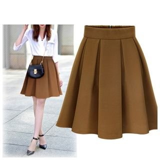 Coronini High Waist A-Line Skirt