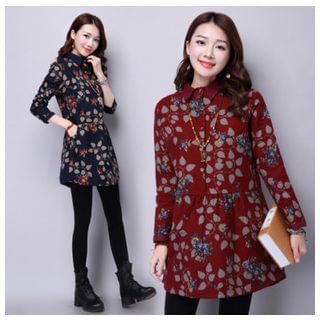 GLIT Floral Long Shirt