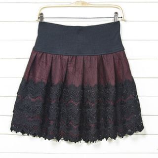 Flore Lace A-Line Skirt