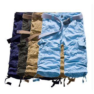 Hansel Plain Cropped Cargo Pants