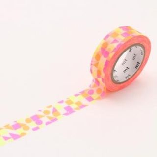 mt mt Masking Tape : mt 8P Circle Triangle Pink (8 Pieces)
