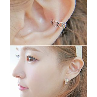 Miss21 Korea Heart Ear Cuff (Single)
